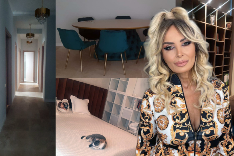 Daniela Gyorfi, imagini în premieră din noul ei apartament de lux: „Dacă avem paturi, avem cam tot! În anii 90 am cântat strict pentru mâncare” FOTO EXCLUSIV