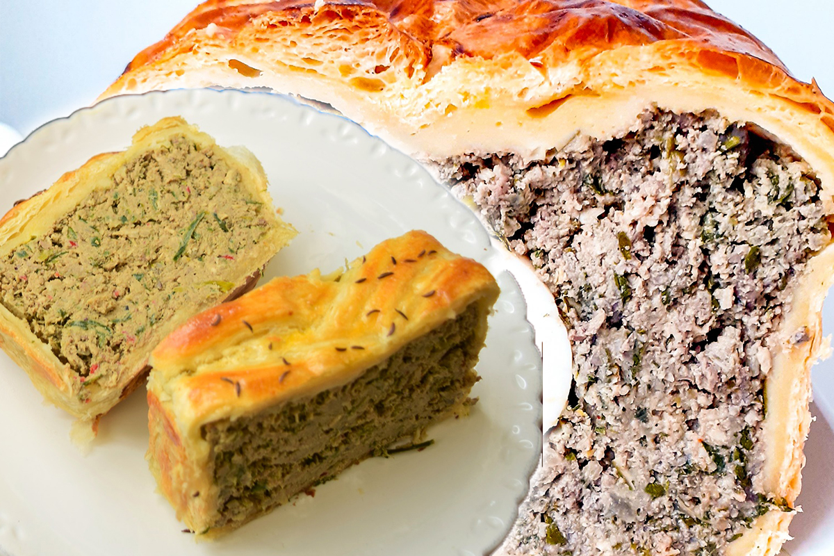 Rețetă specială de Paște - drob de miel în foietaj