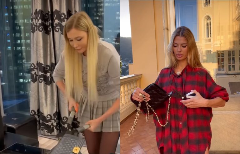Rusoaicele au început să îşi taie genţile de la Chanel. Zeci de clipuri circulă pe internet. De ce a luat amploare acest fenomen
