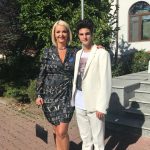 Iuliana Marciuc și fiul ei