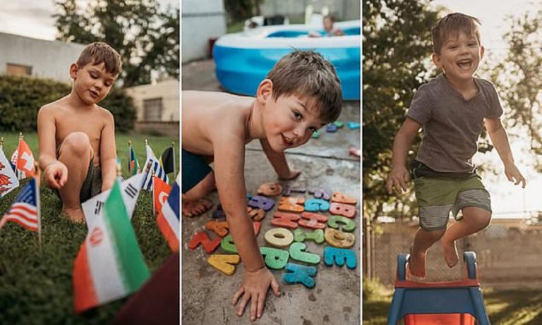 El este „Mini Einstein” de pe TikTok. Are 5 ani, suferă de autism, dar uimește cu memoria lui. Scrie în 10 limbi şi enumeră toate ţările şi capitalele lumii