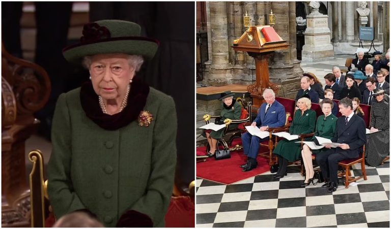 De ce Regina Elisabeta a II-a şi membrii familiei regale s-au îmbrăcat în verde la comemorarea prinţului Philip. Secretul din spatele acestei culori