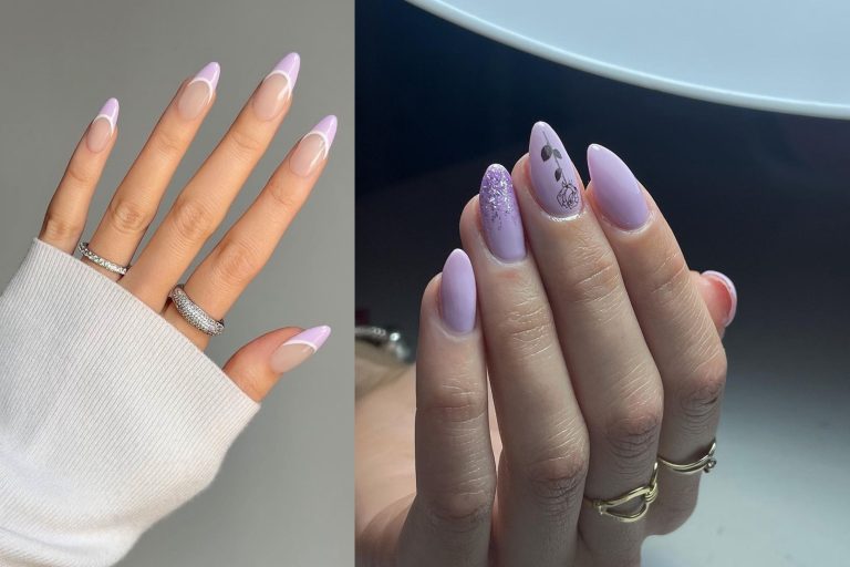 8 modele de unghii lila. Inspiră-te pentru o manichiură superbă