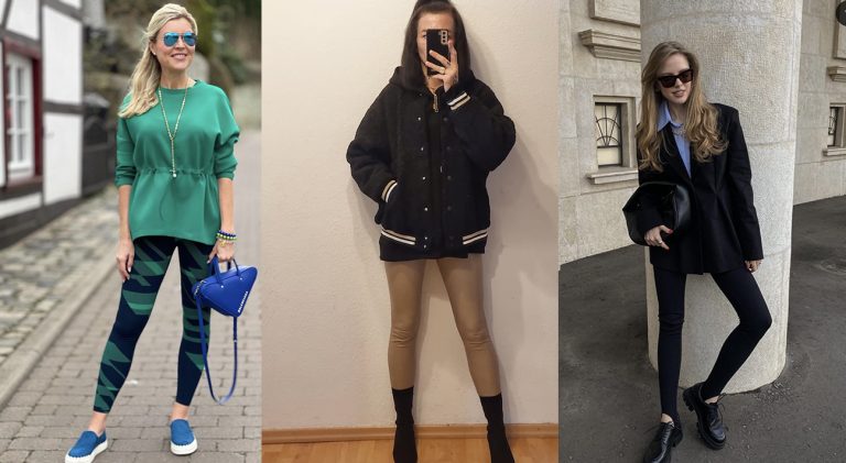 Cum poți purta colanții cu stil. De la un outfit banal la un look spectaculos