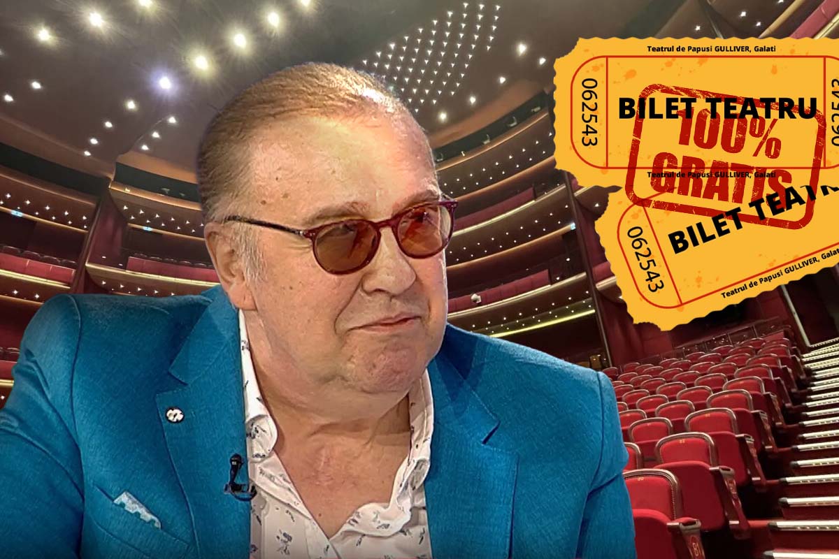 Gabriel Cotabiță, supărat că românii nu mai cumpără bilete la spectacole