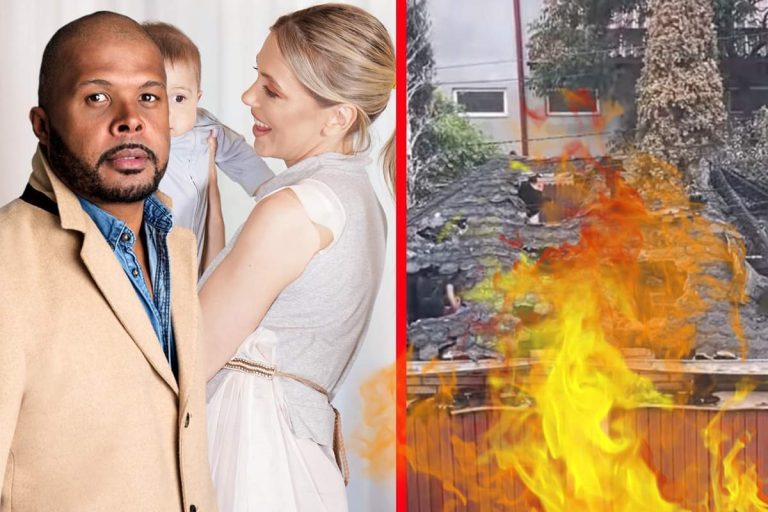 Incendiu violent lângă casa lui Cabral, în timpul petrecerii de botez a fiului său! “Când a bubuit sărăcia aia a aruncat în sus cu nu știu ce e ăsta, plastic”