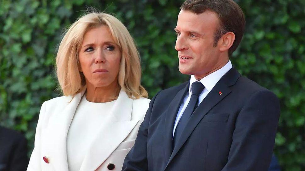 Emmanuel și Brigitte Macron