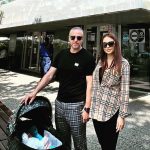 Laurențiu Reghecampf și Corina Caciuc,