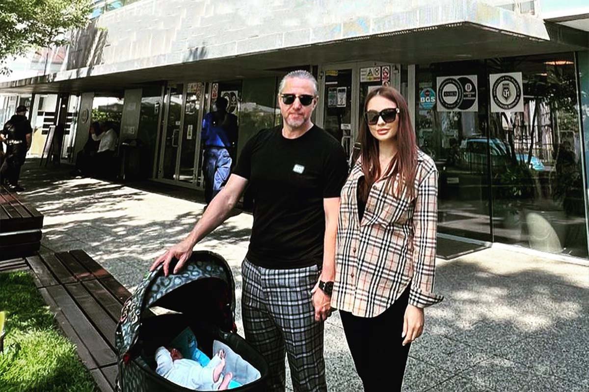 Laurențiu Reghecampf și Corina Caciuc,