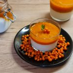 Panna cotta cu jeleu de cătină simplu de făcut acasă
