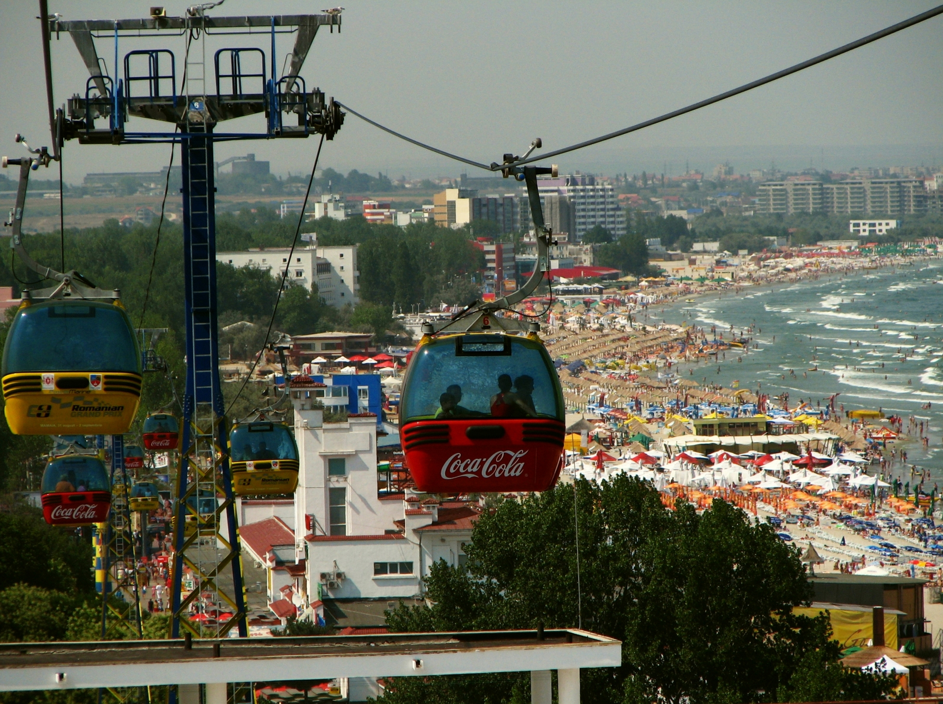 Ce pret are plimbarea cu telegondola din Mamaia in 2022