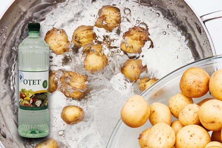 De ce să pui oțet în apa în care fierbi cartofii. Trucul nebănuit