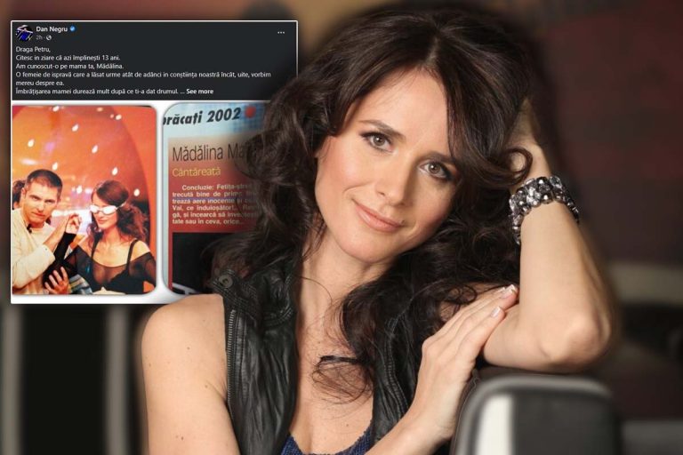 Dan Negru, mesaj trist pentru fiul Mădălinei Manole, în ziua în care a împlinit 13 ani: “Îmbrățișarea mamei durează mult după ce ți-a dat drumul”
