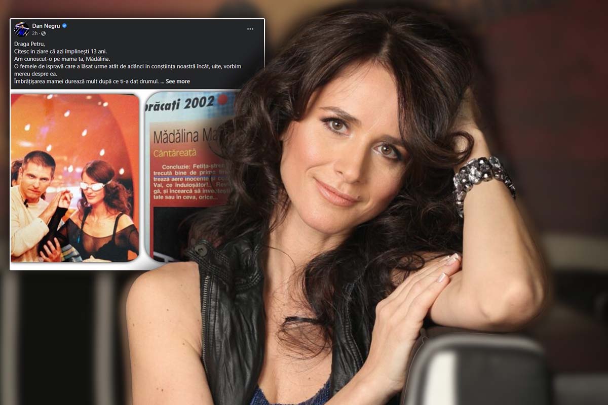 Fiul Mădălinei Manole a împlinit 13 ani