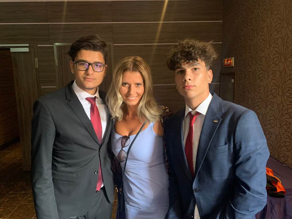 Raluca Guslicov, interviu spumos cu băieții ei, Ralf și Marc