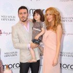 Denisa Nechifor, Adrian Cristea și fiica lor