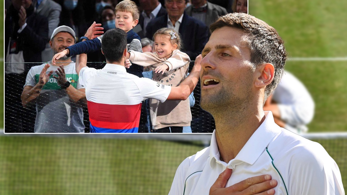 Imagini cu familia lui Novak Djokovic