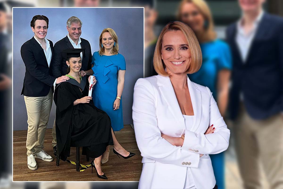 Andreea Esca absolvirea fiicei sale