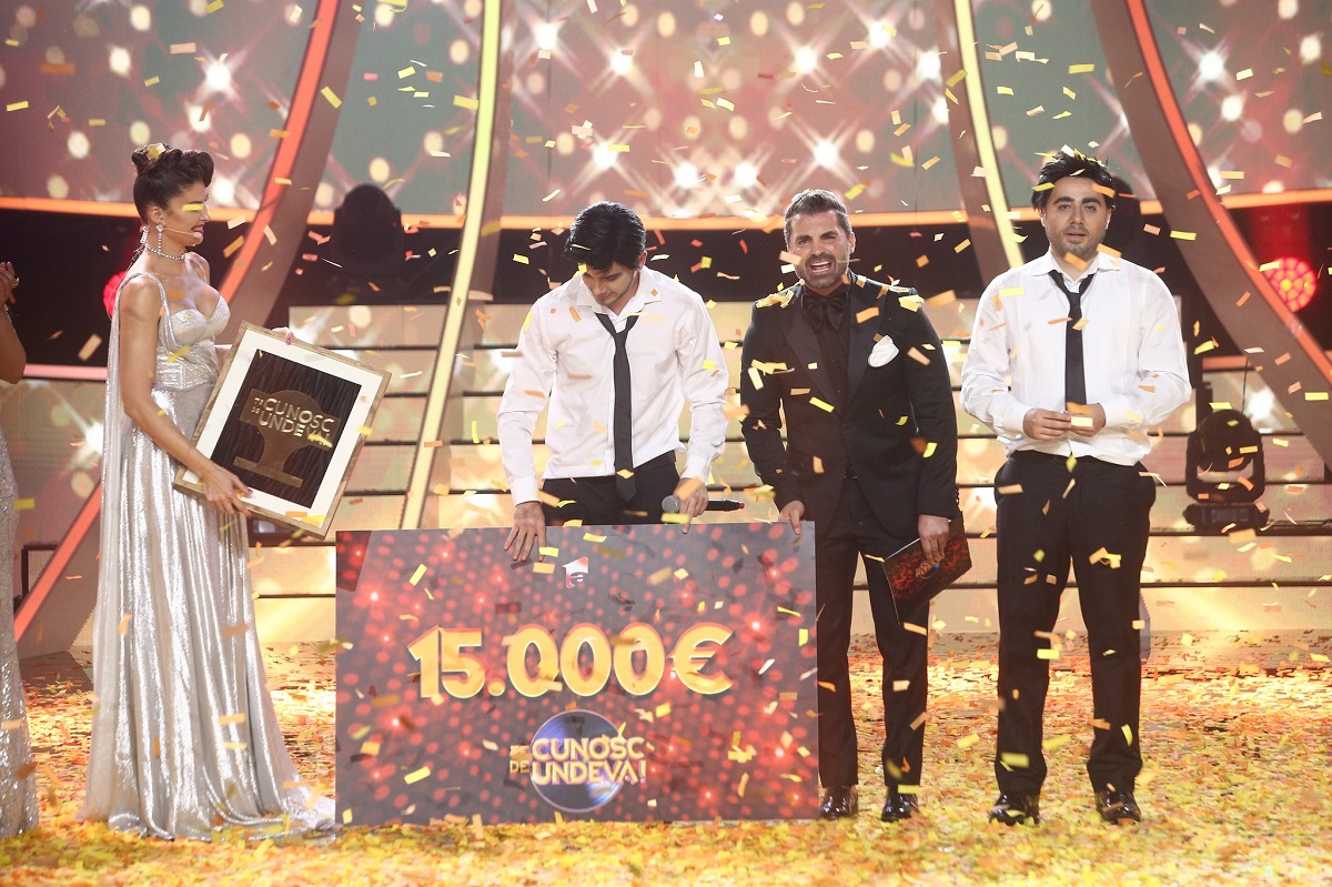 Emi și Cuza au câștigat sezonul 17 “Te cunosc de undeva”