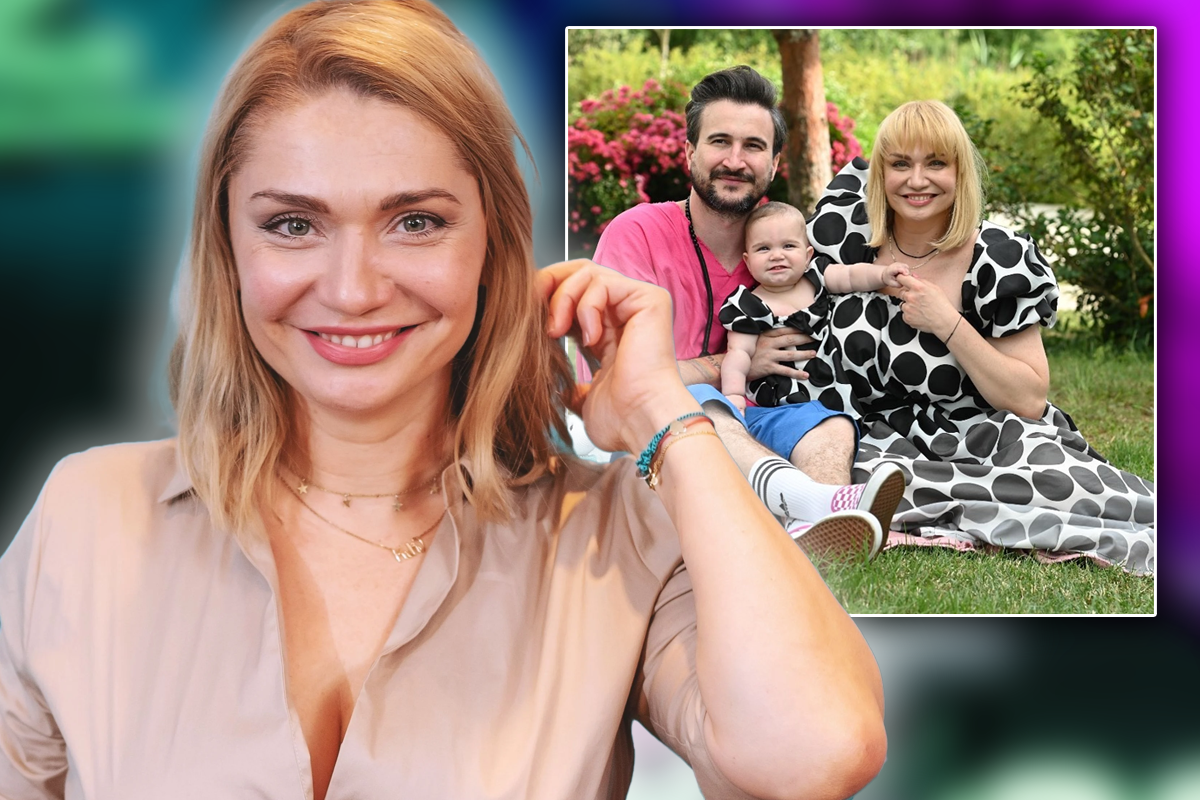 Fetița Cristinei Cioran a împlinit 1 an