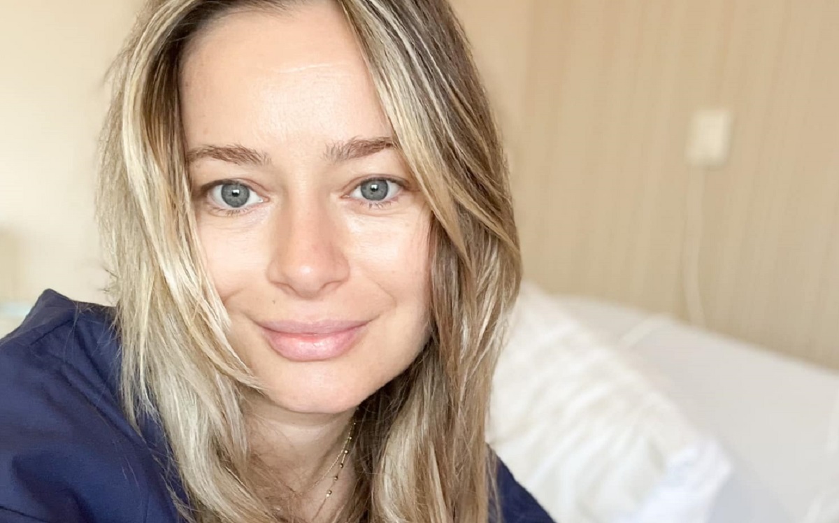 Laura Cosoi botezul micuței Lara