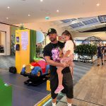 Victor Slav și fiica lui, care îi seamănă leit