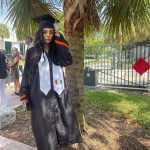 Ioana Țiriac, la momentul absolvirii