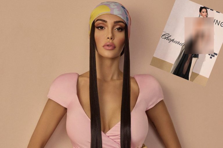 Gravida care a șocat pe toată lumea când a apărut așa pe covorul roșu. Cum și-a expus burta FOTO și VIDEO