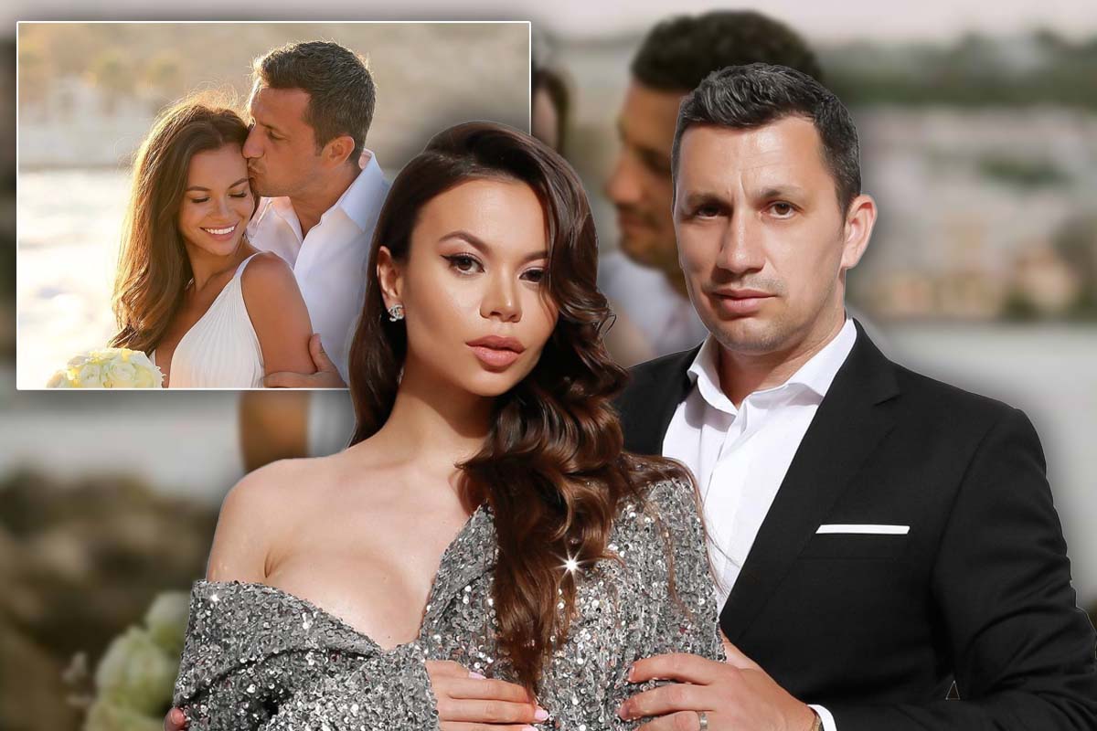 Denisa și Flick și-au botezat fetița