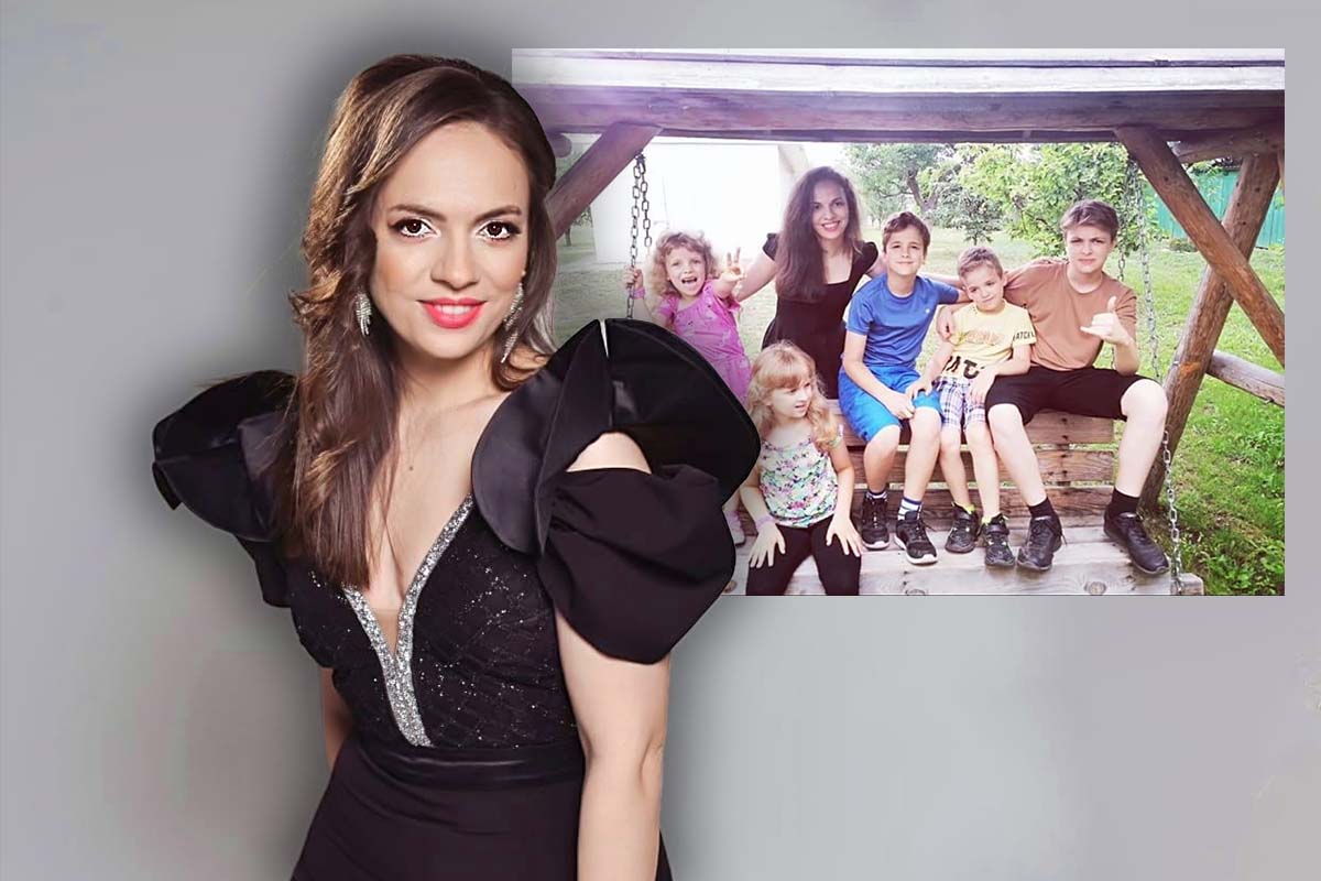 Raluca Angel, solista cu cinci copii