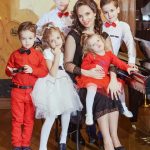 Raluca Ciocârlan și copiii