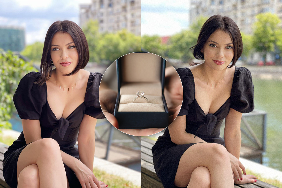 Anca Dumitra, Gianina din „Las Fierbinți”, cerută în căsătorie