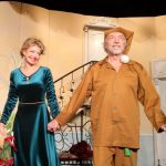 Alexandra Velniciuc, alături de tatăl ei, pe scenă