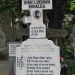 Mormântul marelui artist din Cimitirul Bellu