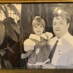 Corneliu Vadim Tudor și fiica lui, Lidia