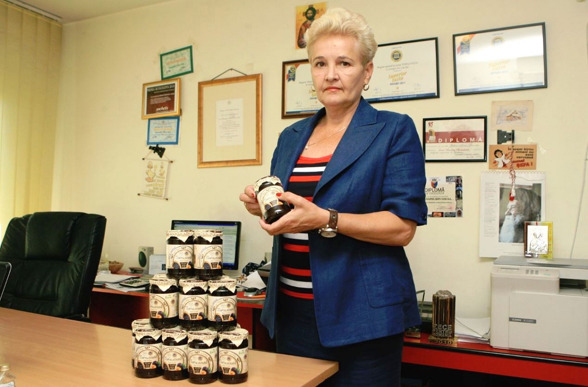 Bibiana Stanciulov, proprietara fabricii de magiun Topoloveni