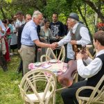 Prințul Charles, în vizită, în România