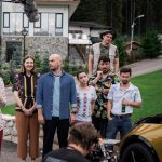 Matei Dima a dat nas în nas cu ursul la filmările pentru „Teambuilding”