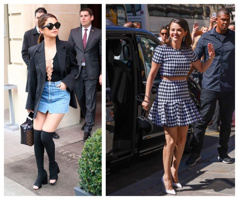 Cum să porți fusta mini toamna. Inspiră-te din stilul vestimentar al Selenei Gomez