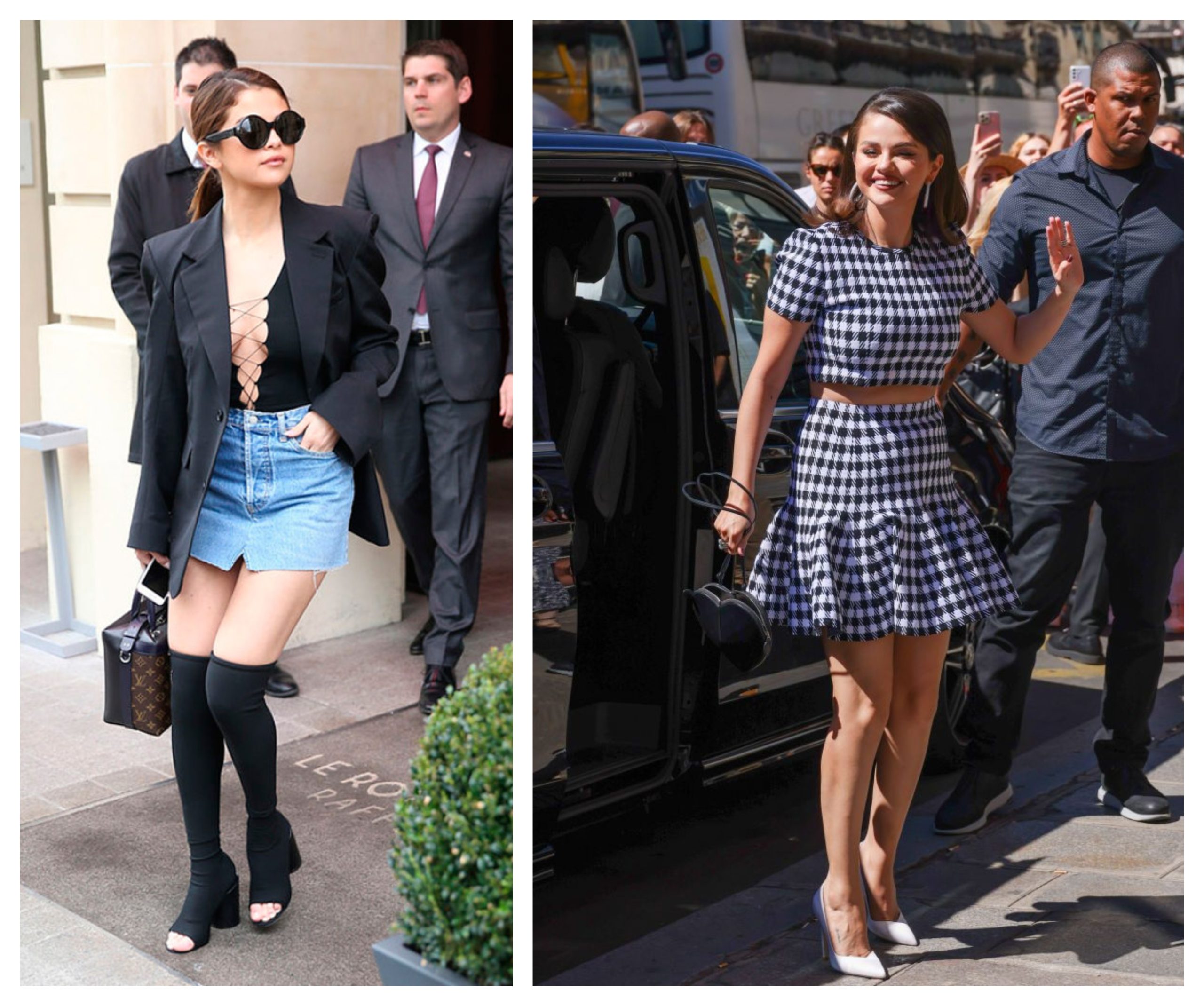 Cum să porți fusta mini toamna. Inspiră-te din stilul vestimentar al Selenei Gomez