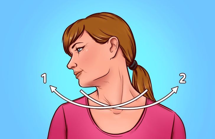 Cum scapi de gușă. Cele mai bune exerciții