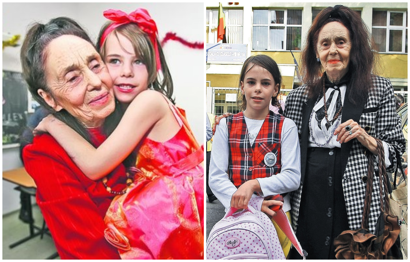 Imagine rara cu Adriana Iliescu. Cum arata in tinerete. Eliza a mostenit frumusetea de la mama sa