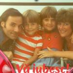 Stela Enache, alături de regretatul Florin Bogardo și copiii lor