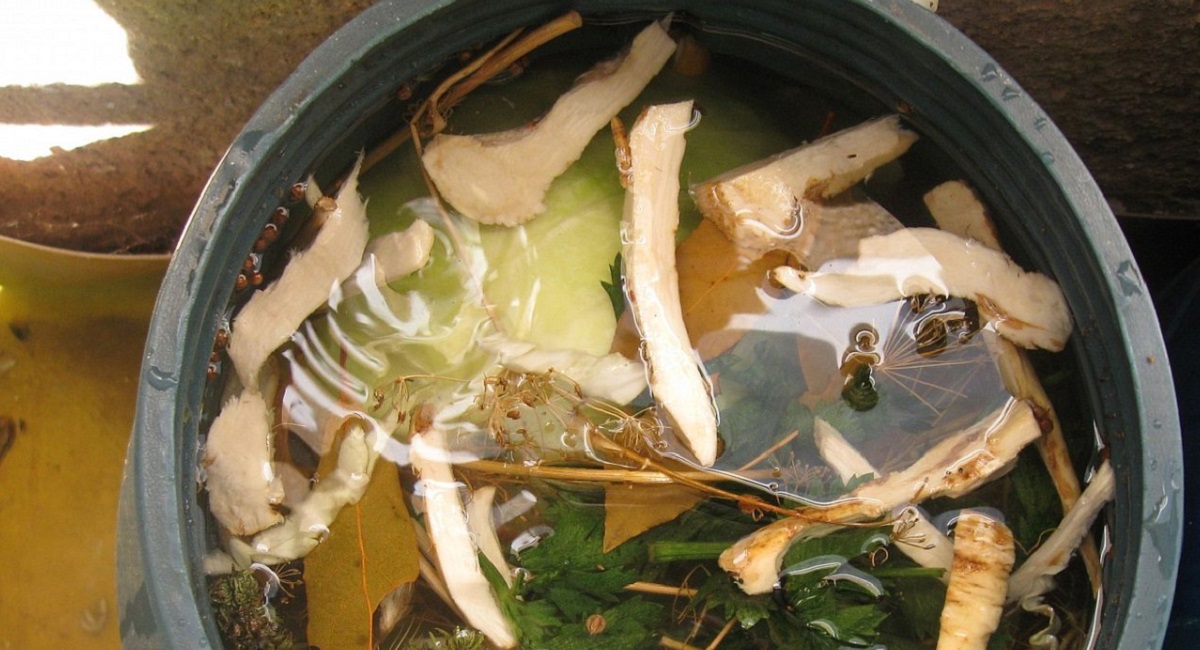 Soluția cu care se curăță butoiul înainte de a pune varza murată