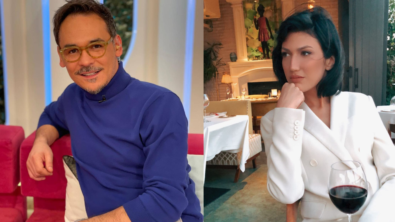 Răzvan Simion, fotografie rară alături de fiica și iubita lui