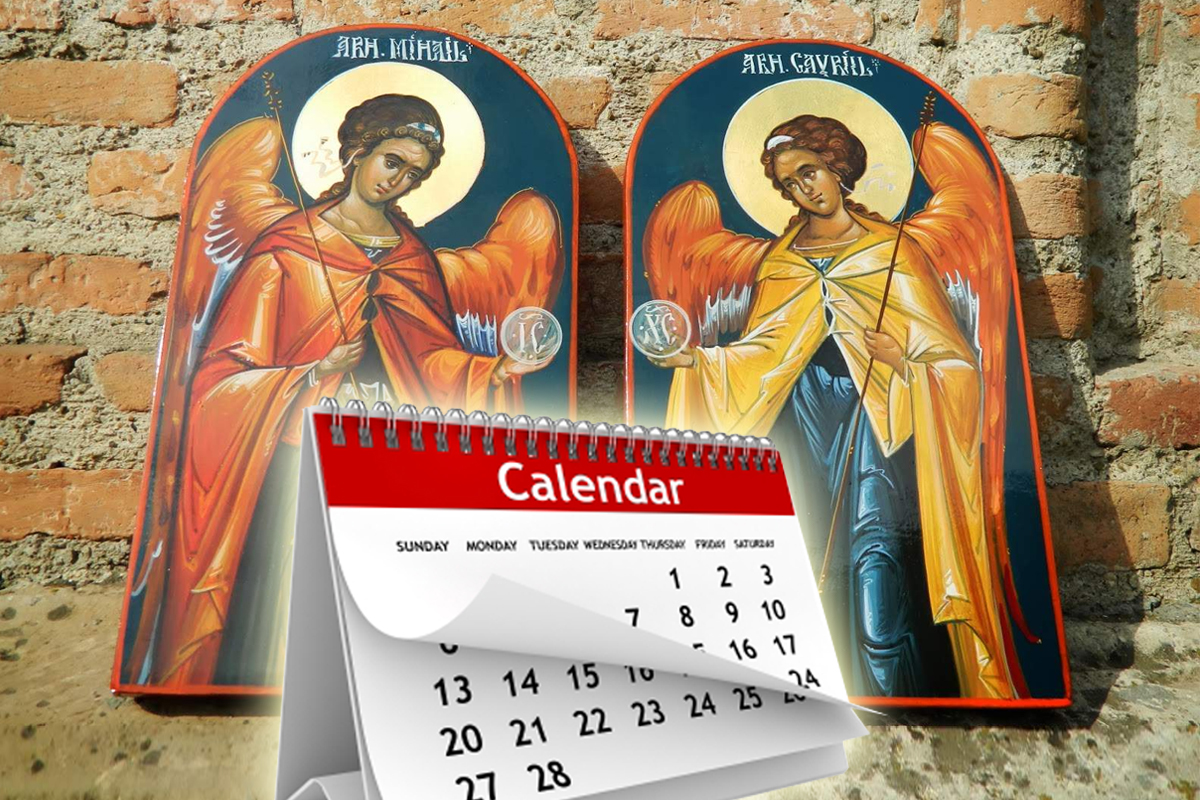 Ce nume se sărbătoresc de Sfinții Mihail și Gavriil