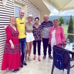 Cu părinții lui, Valeria și Valeriu Ogășanu