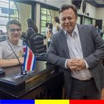 Dragoș Dolănescu și fiul lui, în Costa Rica