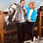 Maria Andrei și soțul ei, Paul Renaud