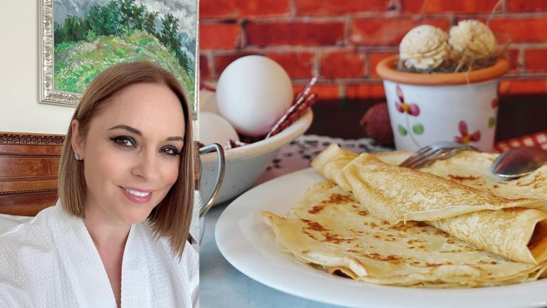 Secretul Andreei Marin pentru clătite care nu îngrașă deloc. Ingredientele speciale pe care le folosește pentru aluat